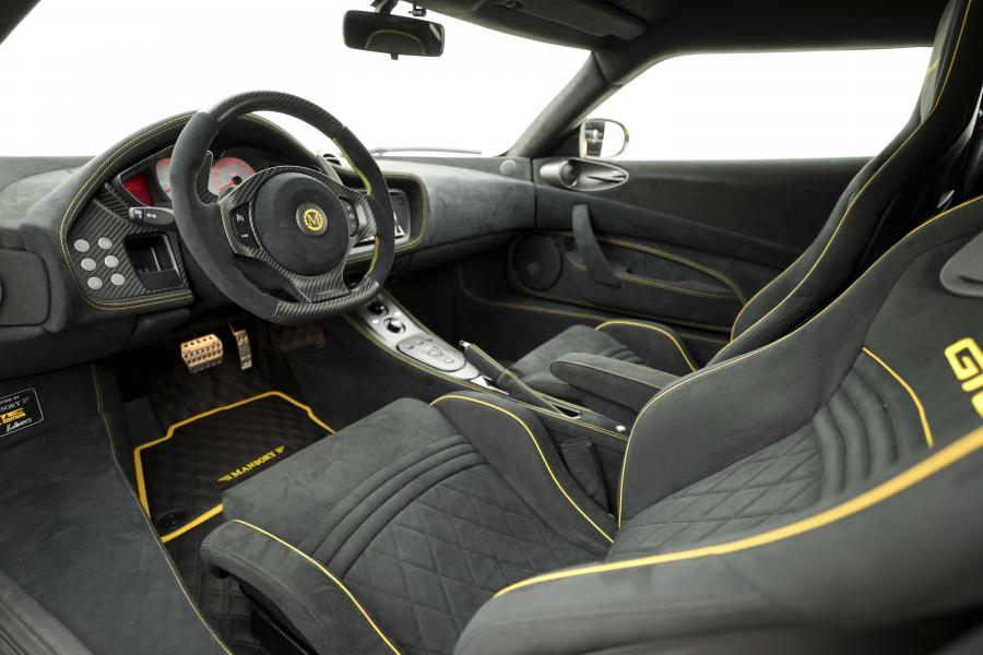 Интерьер Lotus Evora GTE by Mansory 2019 года  (фото 12 из 12)